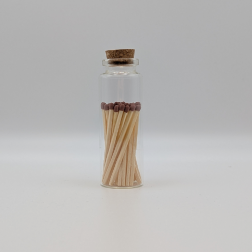 Glass Jar with Matches